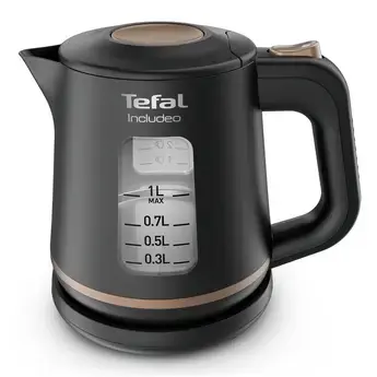 TEFAL tējkanna Includeo, 2400W, 1L, melna Фото num