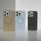 Glitter Thin maciņš ar MagSafe atbalstu telefonam iPhone 17 melns — Foto 7
