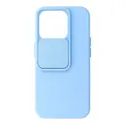 Camshield Soft maciņš telefonam iPhone 15 Pro Max zils (ar kameras aizsargu) — Foto 4