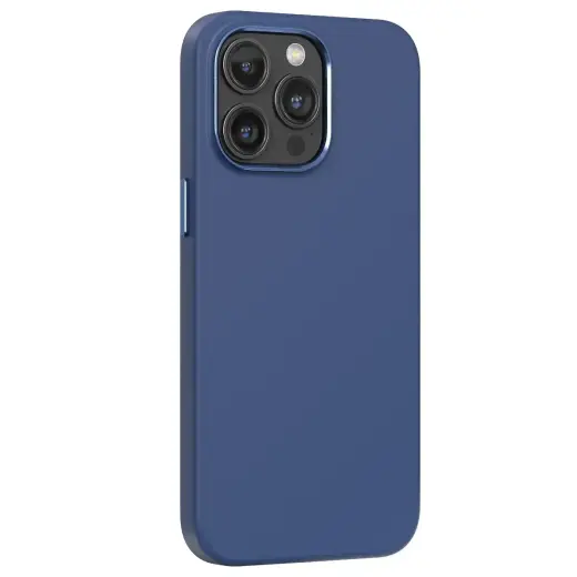 Comma Nature Mag phone case with MagSafe support for iPhone 15 Plus blue