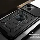 Slide Camera Armor Case for Realme 9i Black — Foto 5