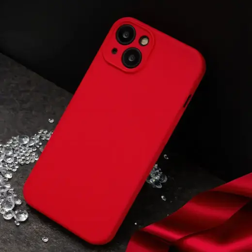 Silicon Box case for iPhone 17 Pro Max 6,9" red Foto 4