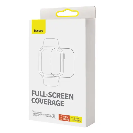 Baseus 44mm Protective Film for AP Watch 4|5|6|SE|SE 2, Clear Foto 5