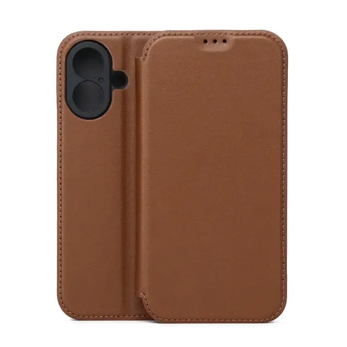 Smart Touch case for iPhone 16 6,1" brown
