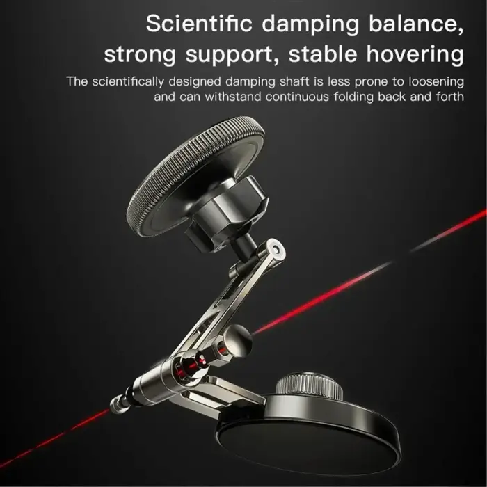 Magnetic car phone holder compatible with Magsafe Forcell F-Grip IronSecure windshield / dashboard black Photo