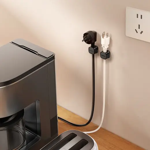Joyroom JR-ZS368 magnetic cable organizer - black (6 pcs.) Фото num