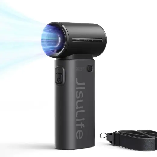 Jisulife Handheld Fan Life9 3600mAh Portable USB Fan - Black Фото num
