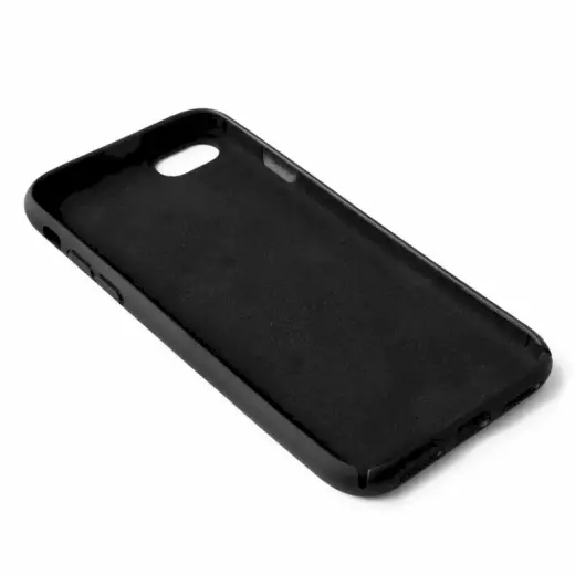 Fusion Elegance Fibre Izturīgs Silikona Aizsargapvalks Apple iPhone 15 Pro Max Melns Foto 2