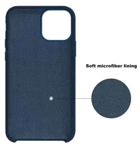 Fusion elegance fibre прочный силиконовый чехол для Samsung A426 Galaxy A42 синий Фото num