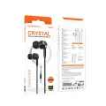Borofone Earphones BM90 Miller with microphone black Foto 5