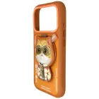 Etui Nimmy Cool&Cute 2.0 Cat do iPhone    17 Pro Max z magnetyczną zawieszką pomarańczowy Foto 3