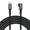 Wozinsky WPS2-UY41S USB-C Thunderbolt 4 240W Angled Cable 2m - Black Foto 2