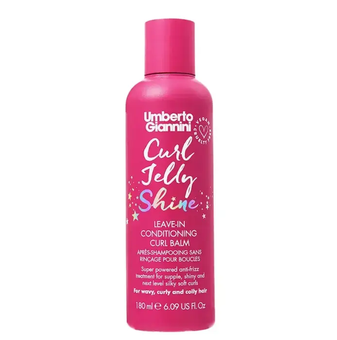 Umberto Giannini, Curl Jelly, Vegan & Cruelty-Free, Hair Balm, Hydrating & Shine, 180 ml