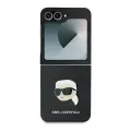 Original Case KARL LAGERFELD Saffiano Monogram KLHCZF6PGKSKIHK for Samsung Galaxy Z Flip 6 black Foto 2