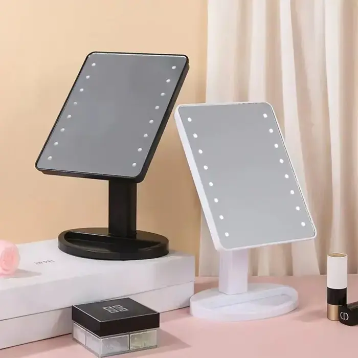 LED lamps vanity mirror pink Foto 2