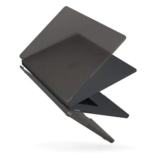 UNIQ etui Claro MacBook Air 15" (2023) przezroczysty szary|smoke matte grey Фото num