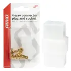 Connector plug and socket set AMIO-03514 — Photo 1