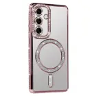 Bling Magsafe Case for Samsung Galaxy S25 FE pink — Foto 2