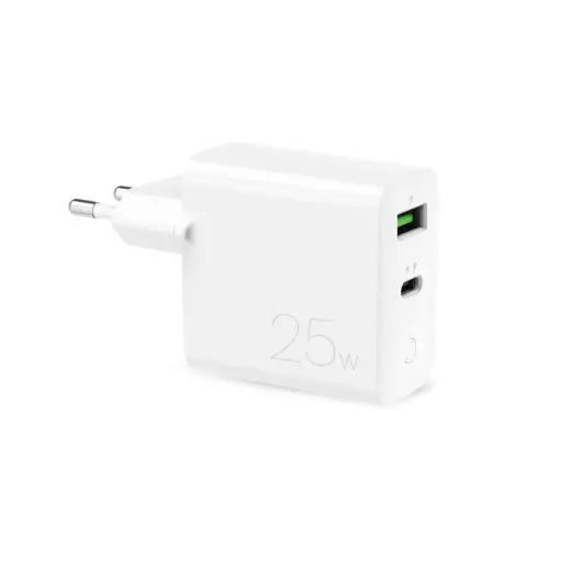 Puro 25W Power Delivery USB-A USB-C зарядное устройство | белое Фото num