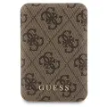 Zestaw Guess GUBPM5P15S4GEMGW iPhone 15 6.1" hardcase + Powerbank 5000mAh MagSafe brązowy|brown 4G Metal Logo Foto 8