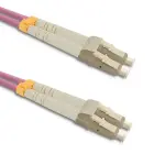 Qoltec Patchcord fiber optic LC/UPC - LC/UPC | Multimode | 50/125 | OM4 | Duplex | 3m — Foto 1