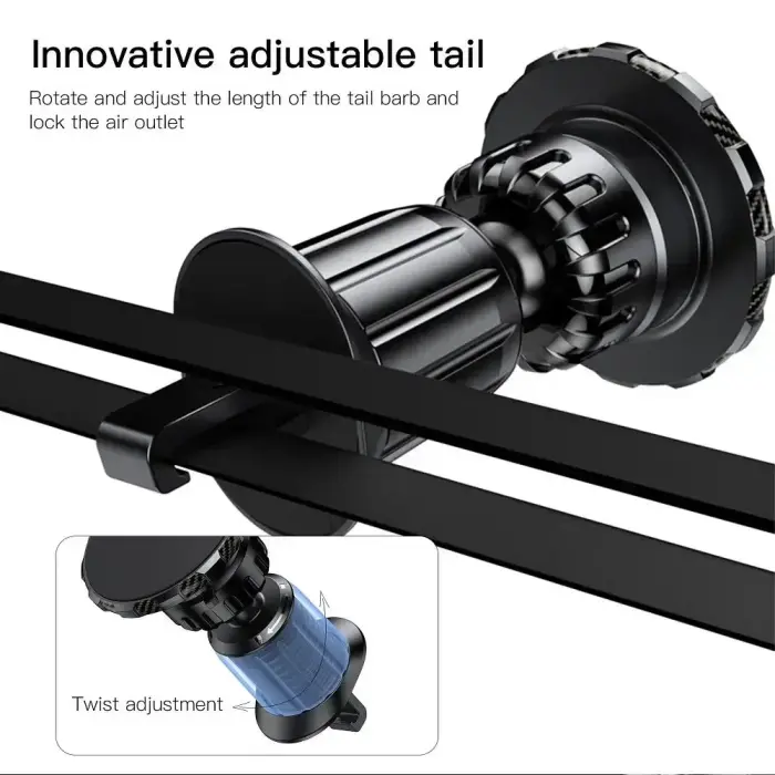 Magnetic car phone holder Forcell F-Grip MagElite air vent black Photo