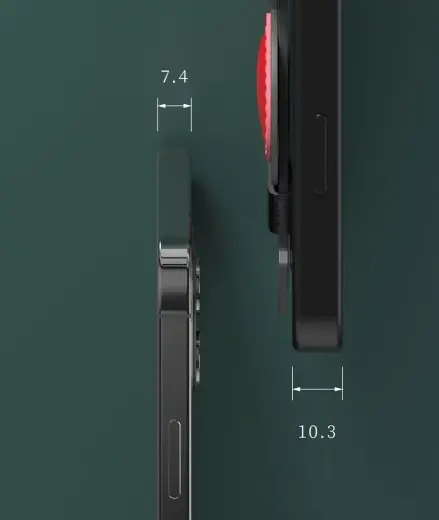 Kingxbar Sweet Series case decorated with original Swarovski crystals iPhone 12 Pro Max green Foto 10