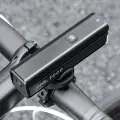 Rockbros 24610002001 front bicycle light 1000 lm + USB-C - USB-A cable - black Photo