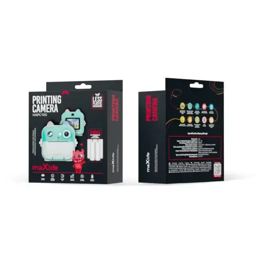 Maxlife printing camera MXPC-100 blue Foto 9