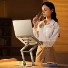 Wozinsky WRS-CPY75DSS Aluminum Laptop and Tablet Stand + Free Smartphone Stand - Silver Foto 38