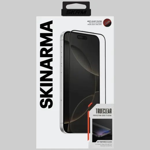 Skinarma True Clear Tempered Glass for iPhone 17 Pro Max Transparent Foto 2