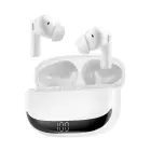 BWOO Bluetooth earphones BW40 TWS ANC with LCD display white Foto 2