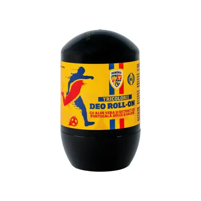 Tricolorii, Tricolorii, Aloe Vera, 24h Protection, Deodorant Roll-On, Unisex, 50 ml
