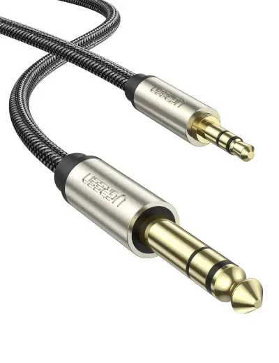UGREEN AV127 3.5 mm jack cable for TRS - 3m (grey) Фото num