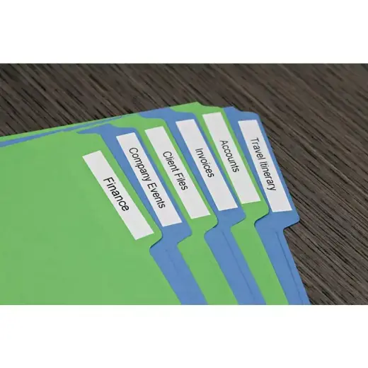 Dymo Schriftband 43613 White Black (S0720780) Foto 5