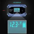 Qoltec Intelligent charger for STD AGM GEL LiFePO4 | Battery charger with repair function |12-24V |10A | LCD | 9 - stage charging Photo