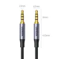 Ugreen cable AUX mini jack 3.5mm cable (male) - 3.5mm mini jack (male) 2m black (AV183) Фото num