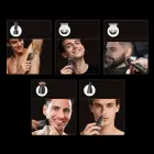MAXGROOM LK-892 multifunctional trimmer with replaceable tips - black — Foto 13