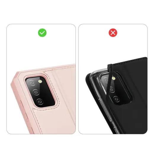 DUX DUCIS Skin X Bookcase type case for Samsung Galaxy A02s EU pink Photo