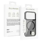 Liavec Cloudy Case with Metal Camera Frame for Iphone 17 Pro black (Camera Control Button) — Foto 6