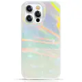Kingxbar Shell Series luxury elegant phone case for iPhone 13 Pro pearl-mint Photo
