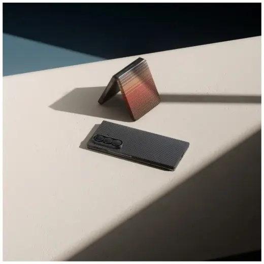 Case PITAKA Ultra-Slim MagSafe for Samsung Galaxy Z Fold7 black grey Фото num