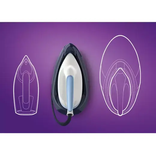 PHILIPS Perfect Care tvaika ģeneratora gludeklis, tumši zils Photo