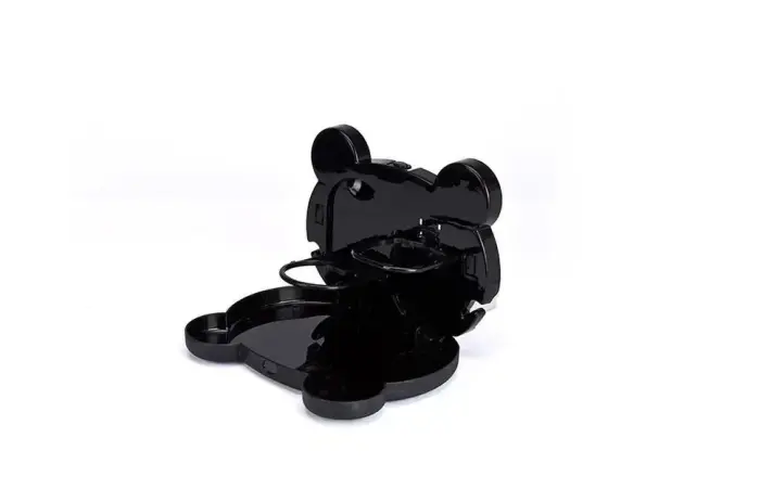 Foldable car table for kids cat shape black Foto 3
