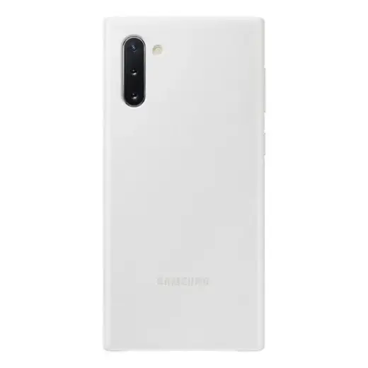 Samsung EF-VN970LWEGWW кожаный чехол для Samsung N970 Galaxy Note 10 (Note 10 5G) белый Фото num