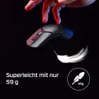 HyperX Mouse Pulsefire Haste 2 Mini Black Schwarz (7D388AA) — Фото 3