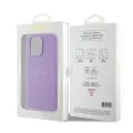 Guess Saffiano MagSafe case for iPhone 15 Pro - purple Фото num