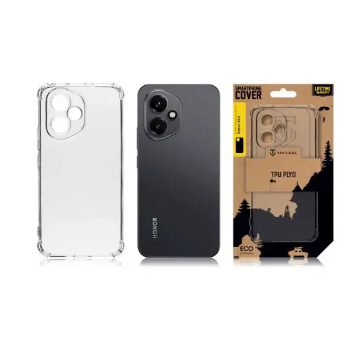 Tactical TPU Plyo Cover for Honor 400 Transparent Фото num