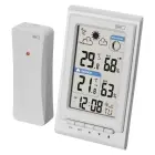 Wireless Weather Station with Outdoor Sensor, White — Photo 4