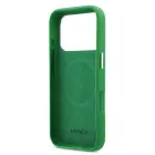 Lacoste Iconic Petit Pique Metal Logo MagSafe Case for iPhone 17 Pro Green Foto 5